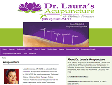 Tablet Screenshot of drlauraacupuncture.com